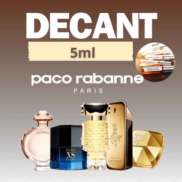 Decants Paco Rabbane 5ml